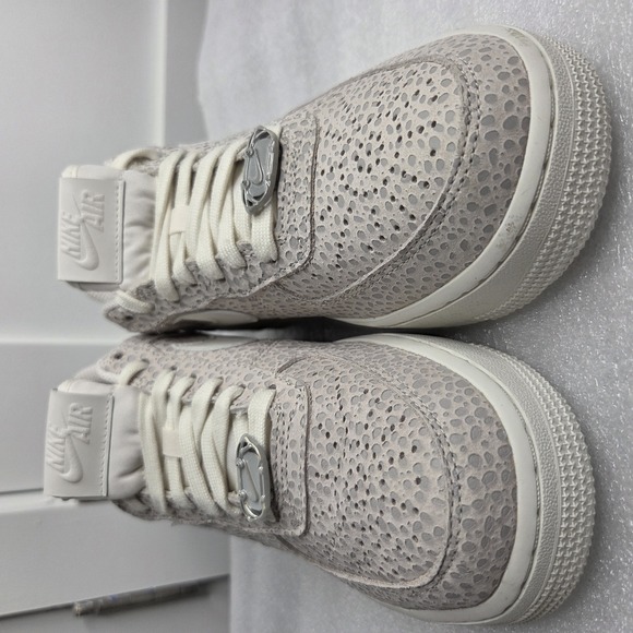 Nike Air Force 1 '07 Women's 'Phantom' Safari Print Pack Size 7.5 NWOT - Picture 11 of 13